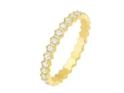 BEE RING full pave 3D print model