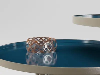 Decorative set 01 3D model