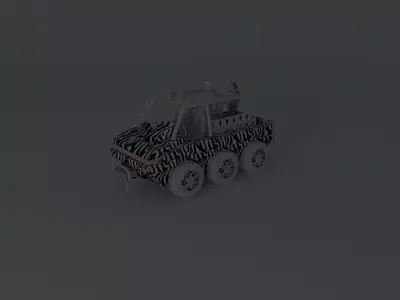 Playmobil RS2x3  Safari edition Zebra style 3D model