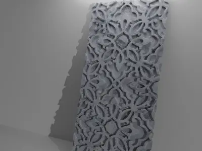 Islamic Geometric Design Pattern 3D model
