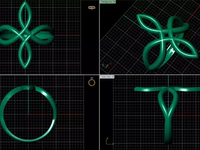 jewelry ring 326 3D print model