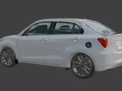 Car rig 3d model 3D model