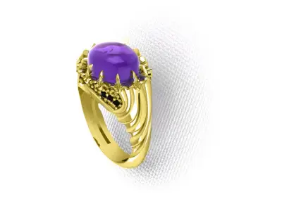 Turkish ring 3D print model buy