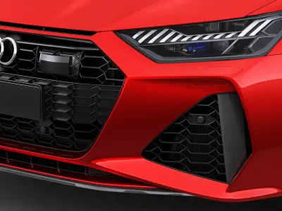 Audi RS7 Sportback 2020 3D model