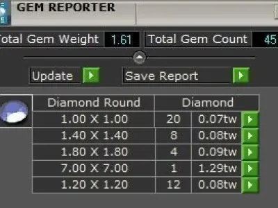 Halo Diamond Engagement ring 3D print model