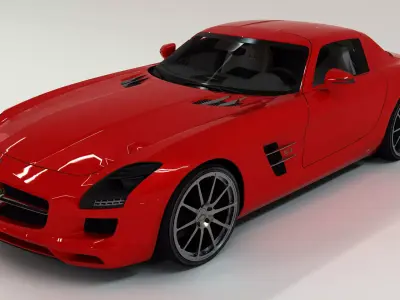 Mercedes-Benz SLS AMG 3D model