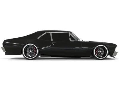 Chevrolet Nova 1970 Modified 3D model