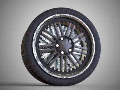 Dirt Tyre 3D model