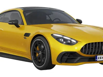 Mercedes-Benz AMG GT43 Coupe 2024 3D model