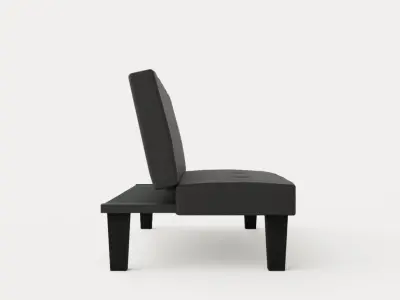 Franklin Sofa Bed Low-poly 3D model