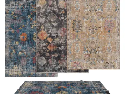 Rugs No 468 Low-poly 3D model