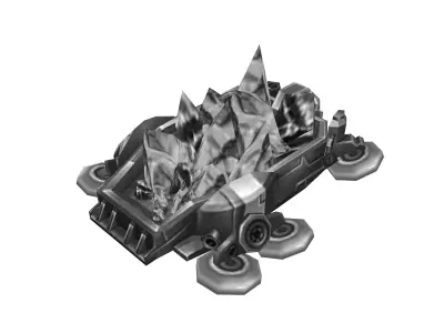 Running business - transportation tools 3D model