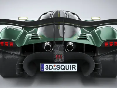 Aston Martin Valkyrie AMR Pro 2022 3D model