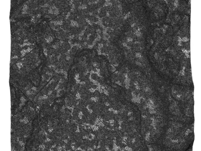 21-RockPanel piece of rock 3D model