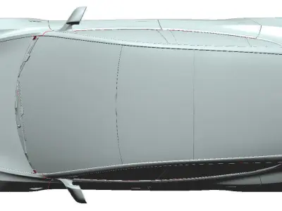 Tesla Model 3 2020 - Exterior Scan 3D model 3D model