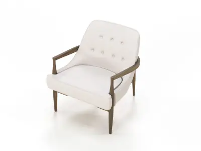 French Chair 3D model