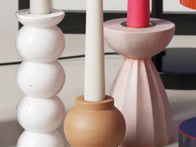 Decor Set 003 3D model