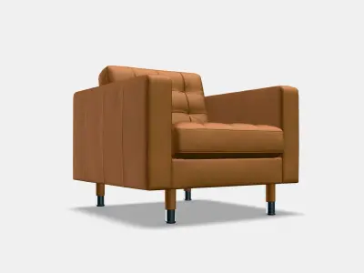 LANDSKRONA Armchair 4 Low-poly 3D model