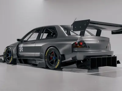 Mitsubishi Lancer Evolution IX Heavy Modification 3D model