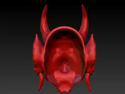 Oni Mask V2 3D print model
