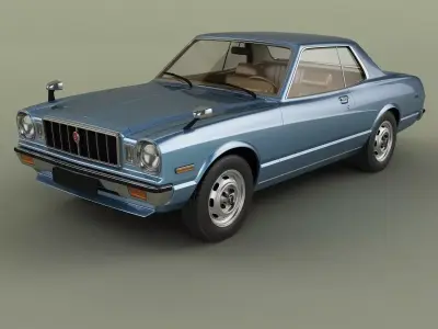 Toyota Corona Mk2 X30 3D model