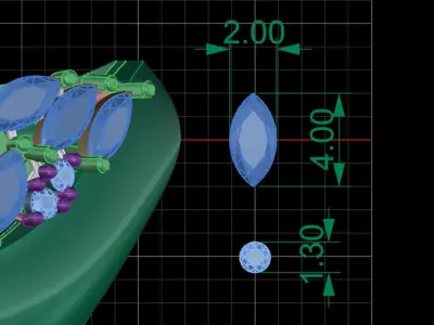 jewelry ring 219 3D print model