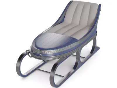 Kicksled 3D model 2