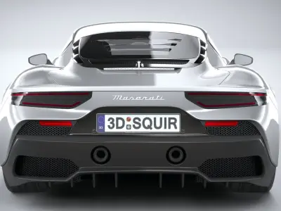 Maserati MC20 2021 LowPoly 3D model