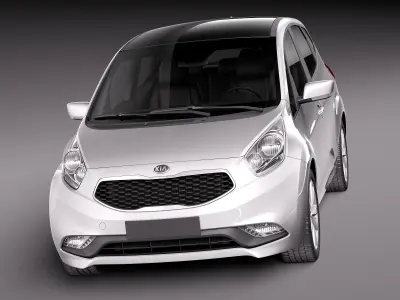KIA Venga 2016 3D model