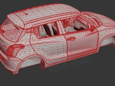 New Maruti Suzuki Swift 3D model