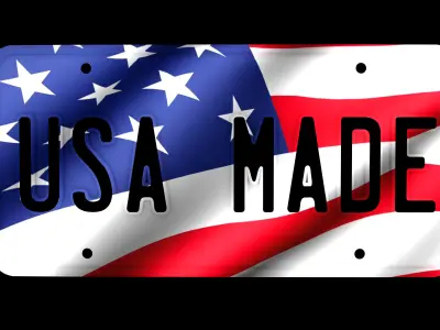 NUMBER PLATE 3D model