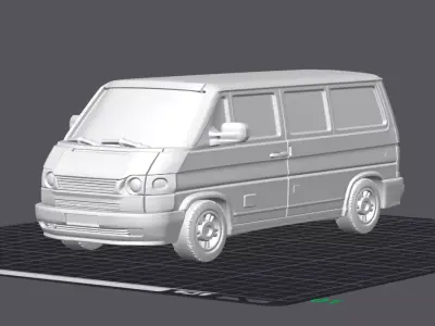 Volkswagen LT35 3D Car Model 3D print model