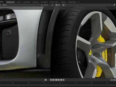 Ferrari Purosangue 3D model