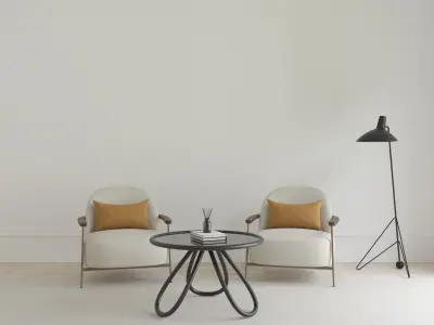 Chum Interior Design Scene 3D model