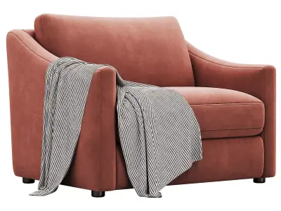 Branson Sofa 103 By Arhaus 3D model