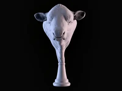 Angus Bull 3D print model