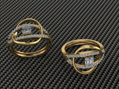 ladies ring 3D print model purchase