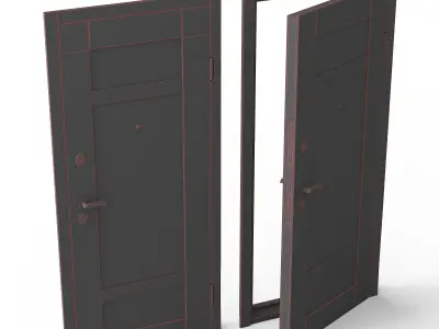 Loyce Door 3D model