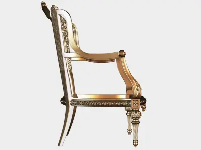 Carved sofa for cnc 18 3D model