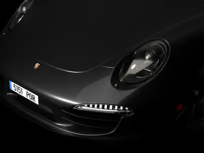 Porsche 911 exterior 3D model