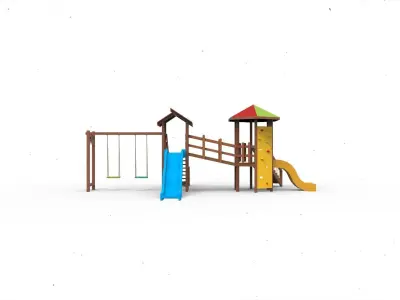 Playground tipe A 3D model