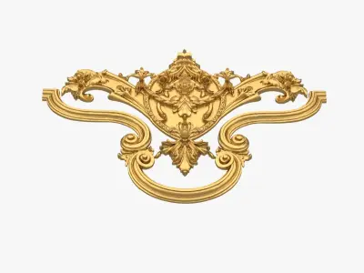 Classic decor ornament 234 3D model