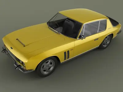 Jensen Interceptor FF 3D model