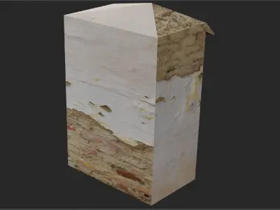 old abandoned house 3D model