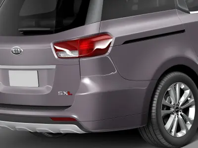 Kia Sedona 2015 3D model