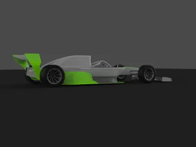 Formula 1 racing car 3D model