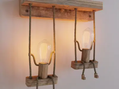 Decorative lamp 3D model