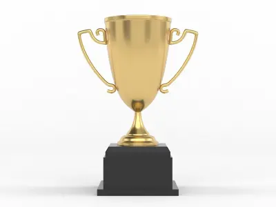 Trophy Cups 3D model 75
