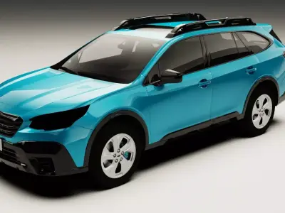 Subaru Outback Touring 2022 3D model 3D model