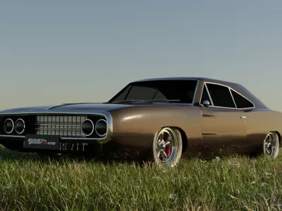 Dodge Charger Restomod 3D model